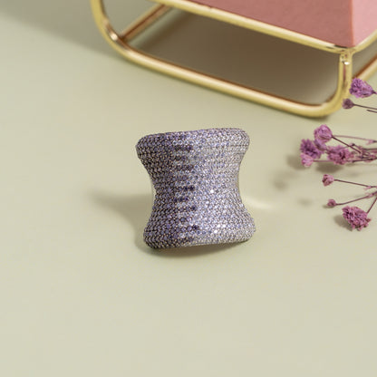 Silver Mirage Ring