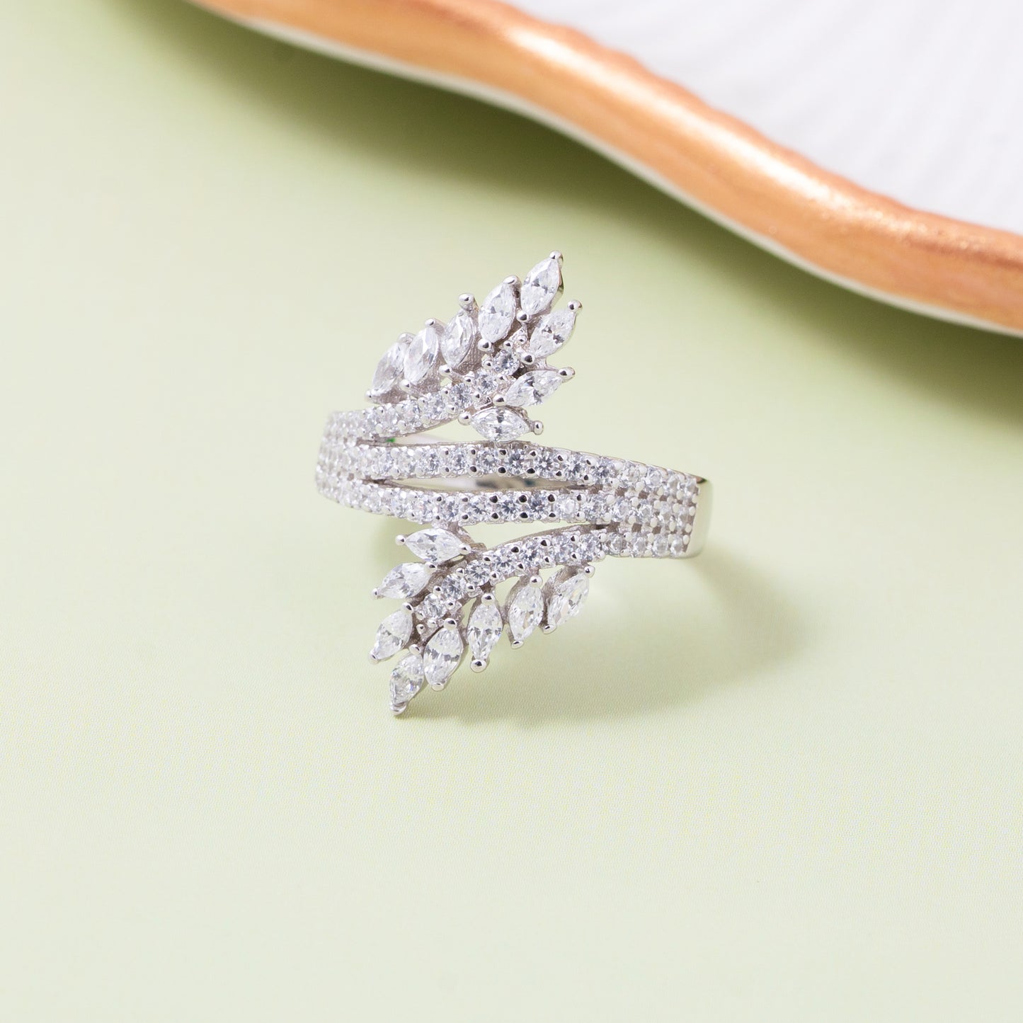 Silver Winglet Ring