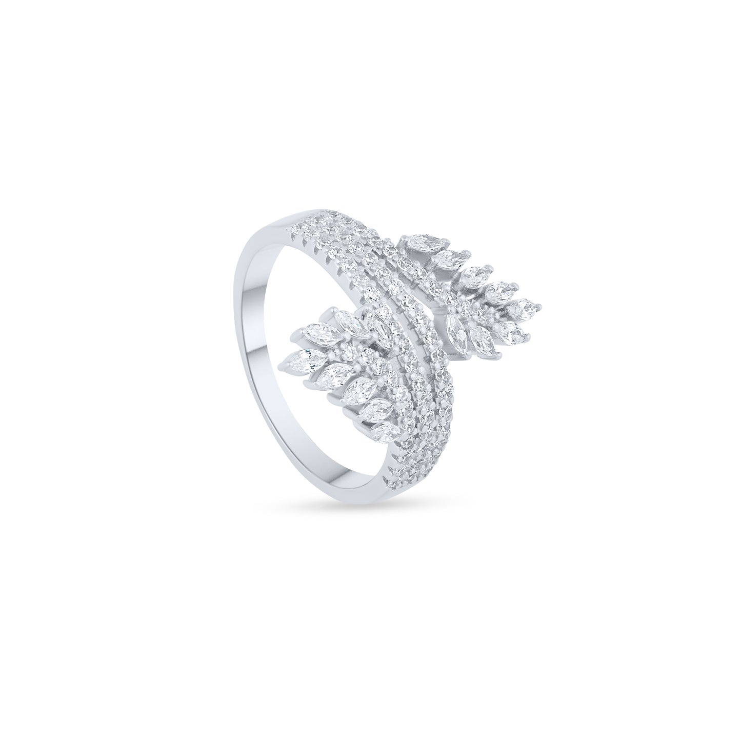 Silver Winglet Ring