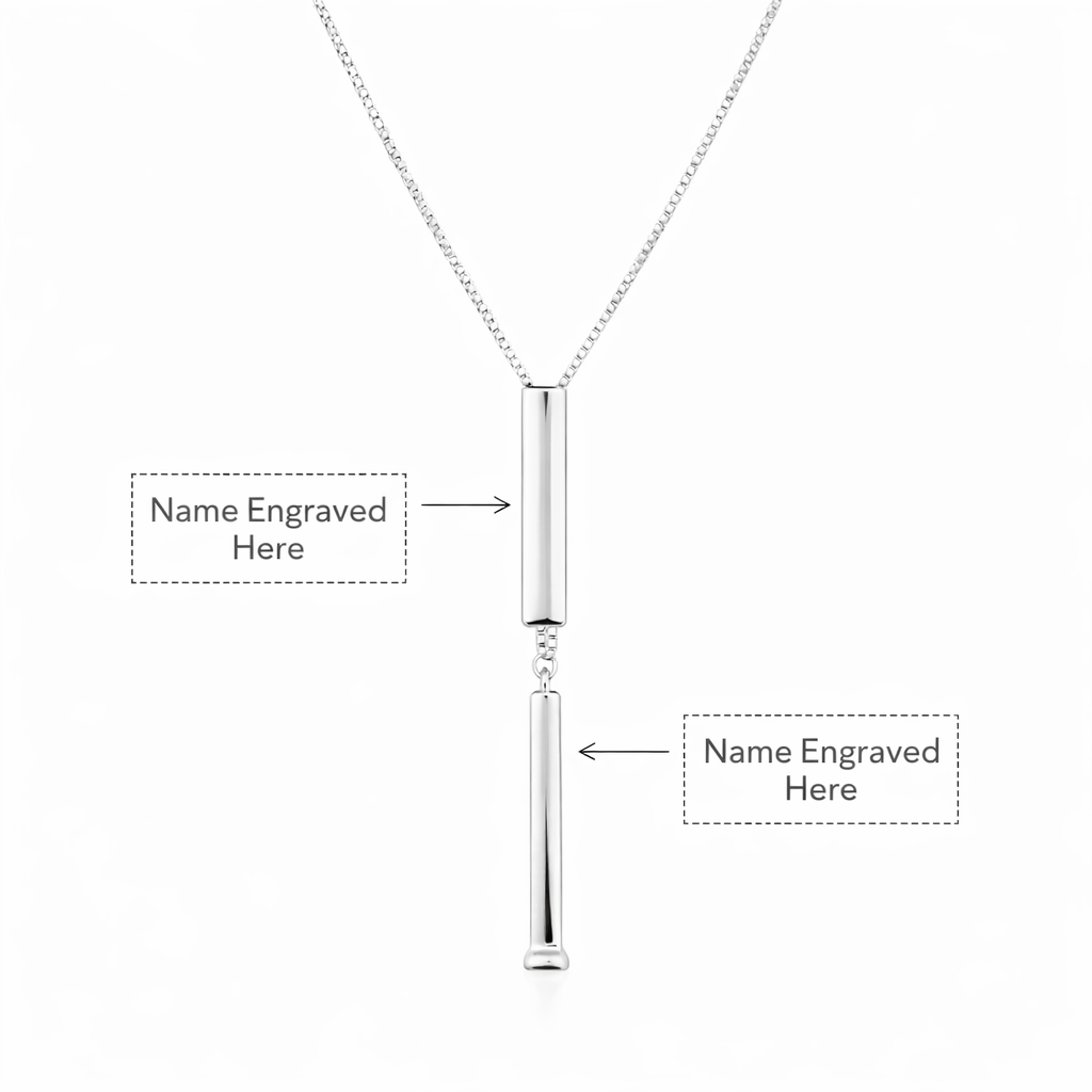 Bar of You Personalised Pendant Necklace