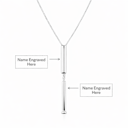 Bar of You Personalised Pendant Necklace