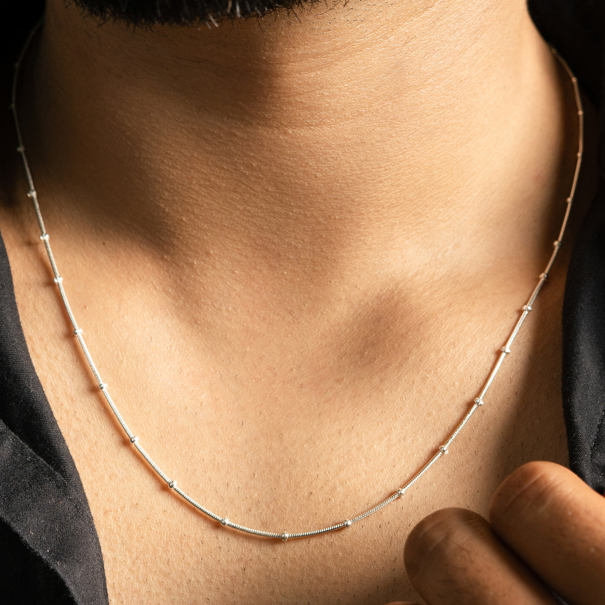 Silver Bead Chain