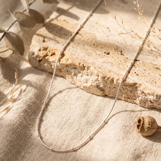 Silver Bead Chain