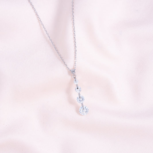 Silver Celestial Drop Pendant