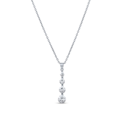 Silver Celestial Drop Pendant