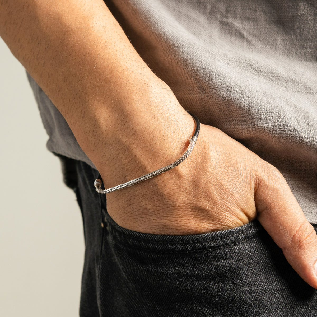 Silver Fusion Bracelet