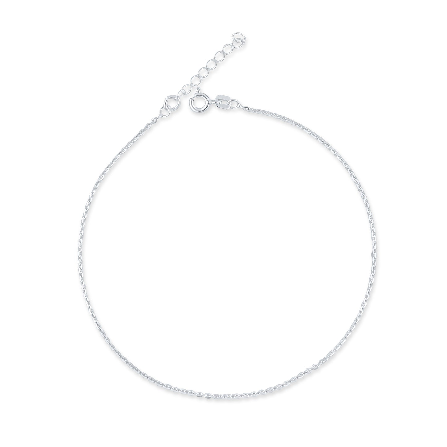 Silver Grace Anklet