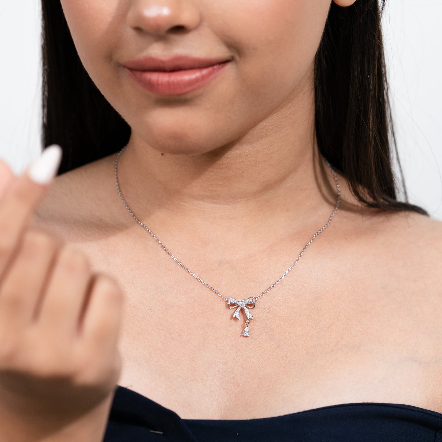 Silver Grace Knot Pendant
