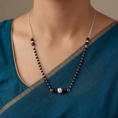 Silver Harmony Mangalsutra
