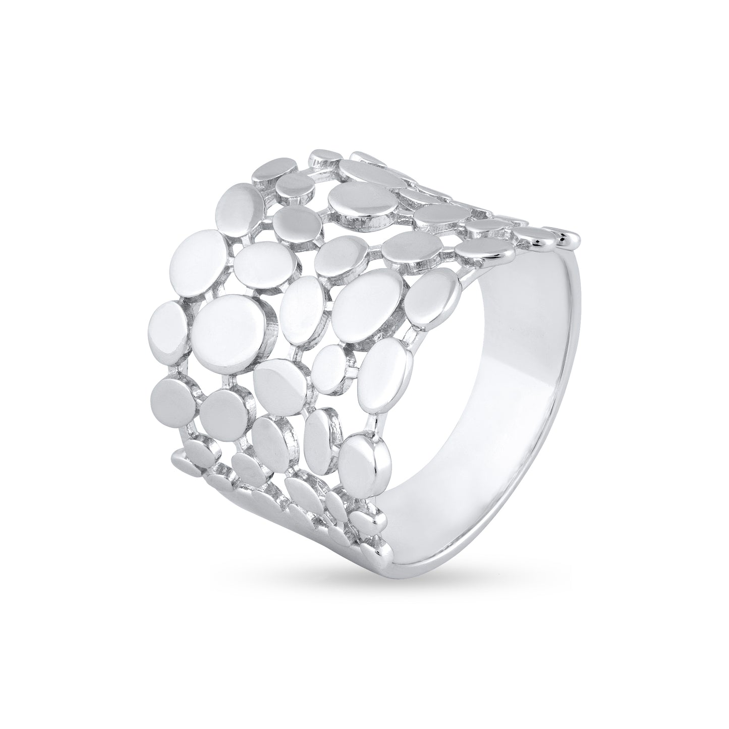 Silver Mirage Ring