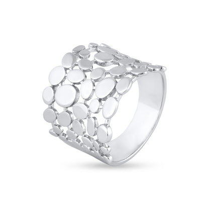 Silver Mirage Ring