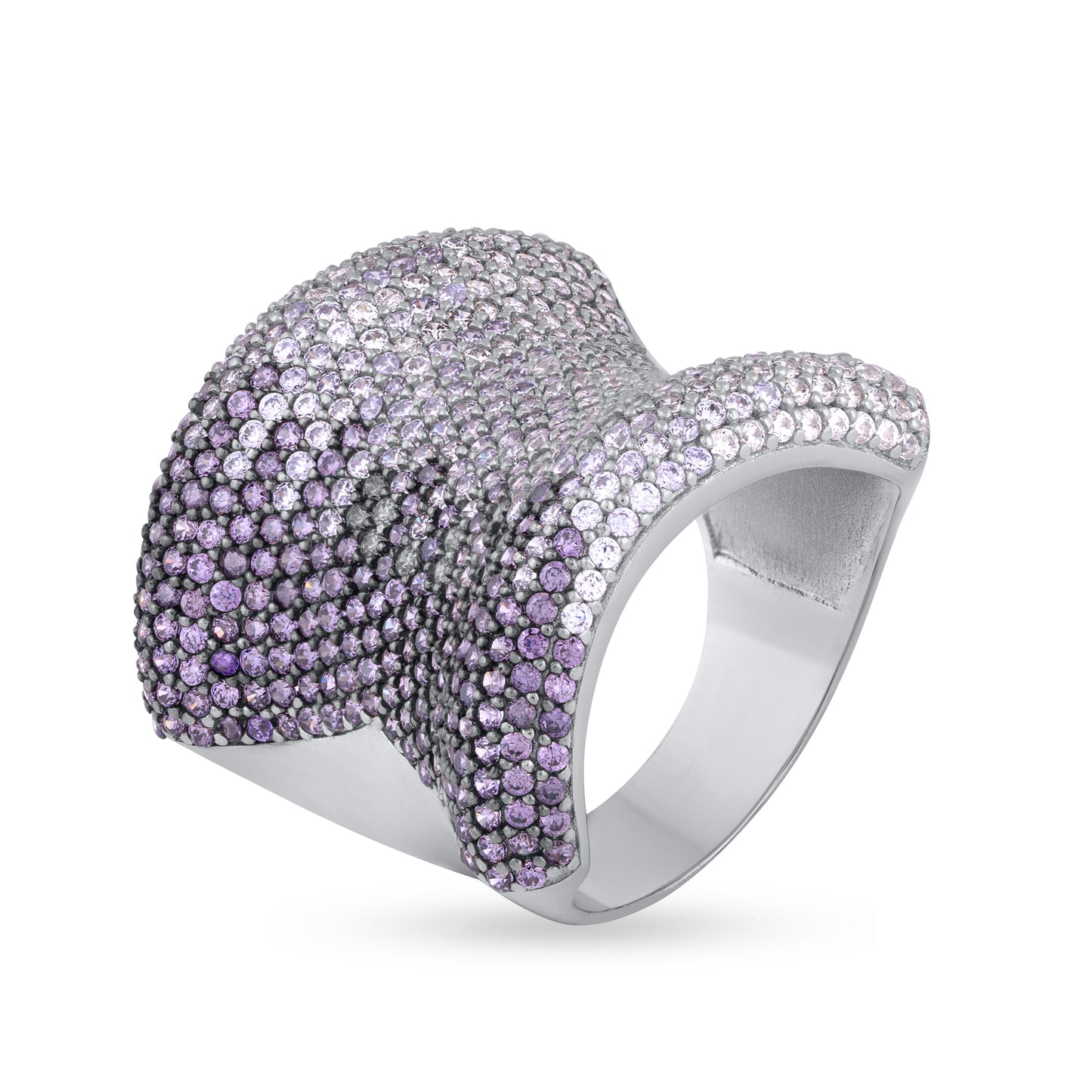 Silver Mirage Ring
