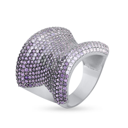 Silver Mirage Ring