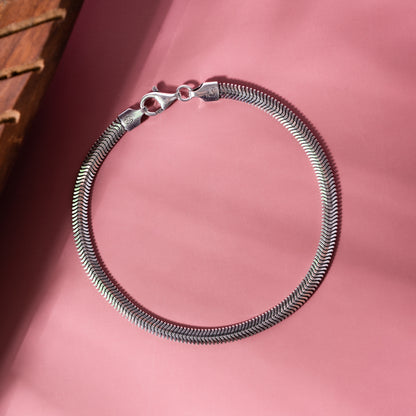 Silver Serpent Bracelet
