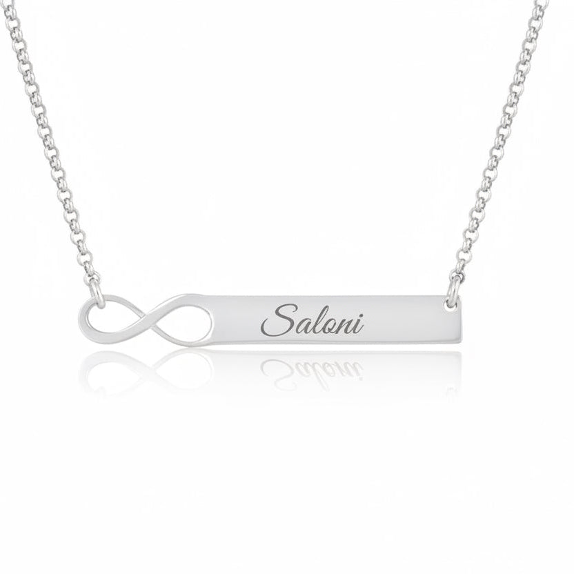 Forevermore Silver Necklace