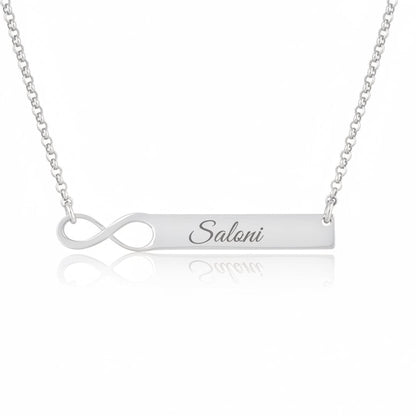 Forevermore Silver Necklace