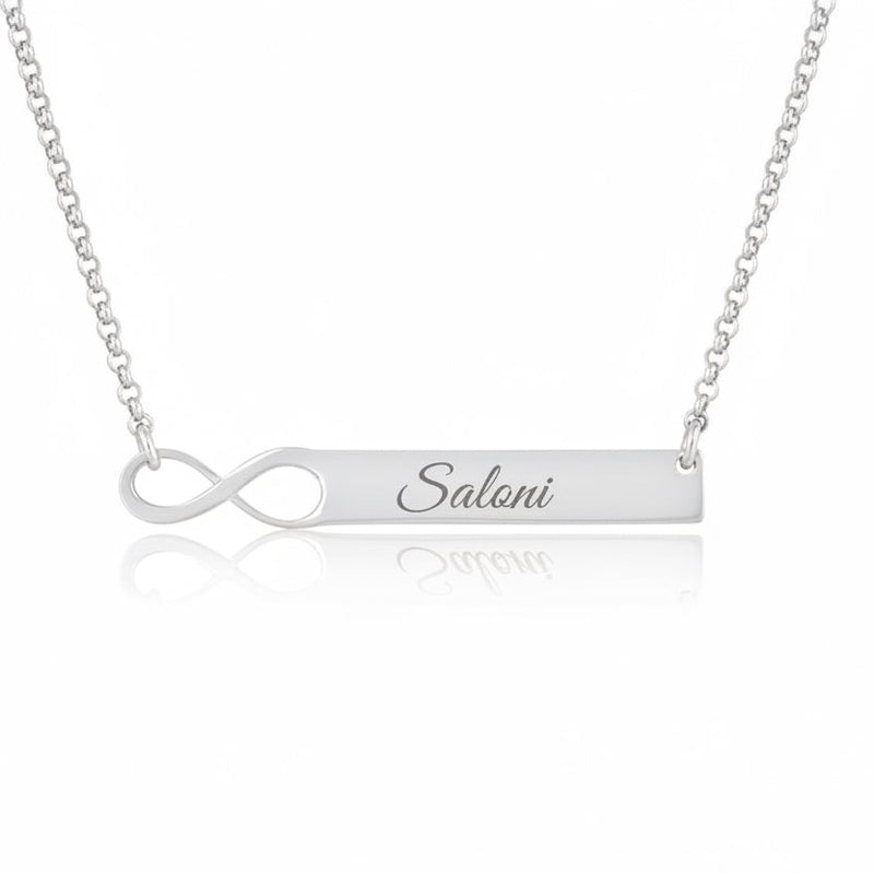 Forevermore Silver Necklace