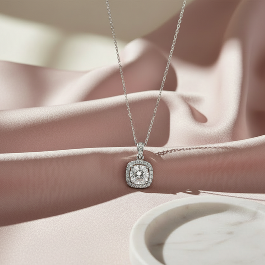 Solitude Silver Necklace