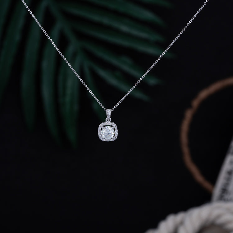 Solitude Silver Necklace