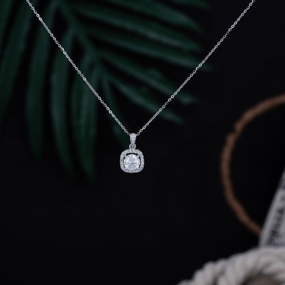 Solitude Silver Necklace