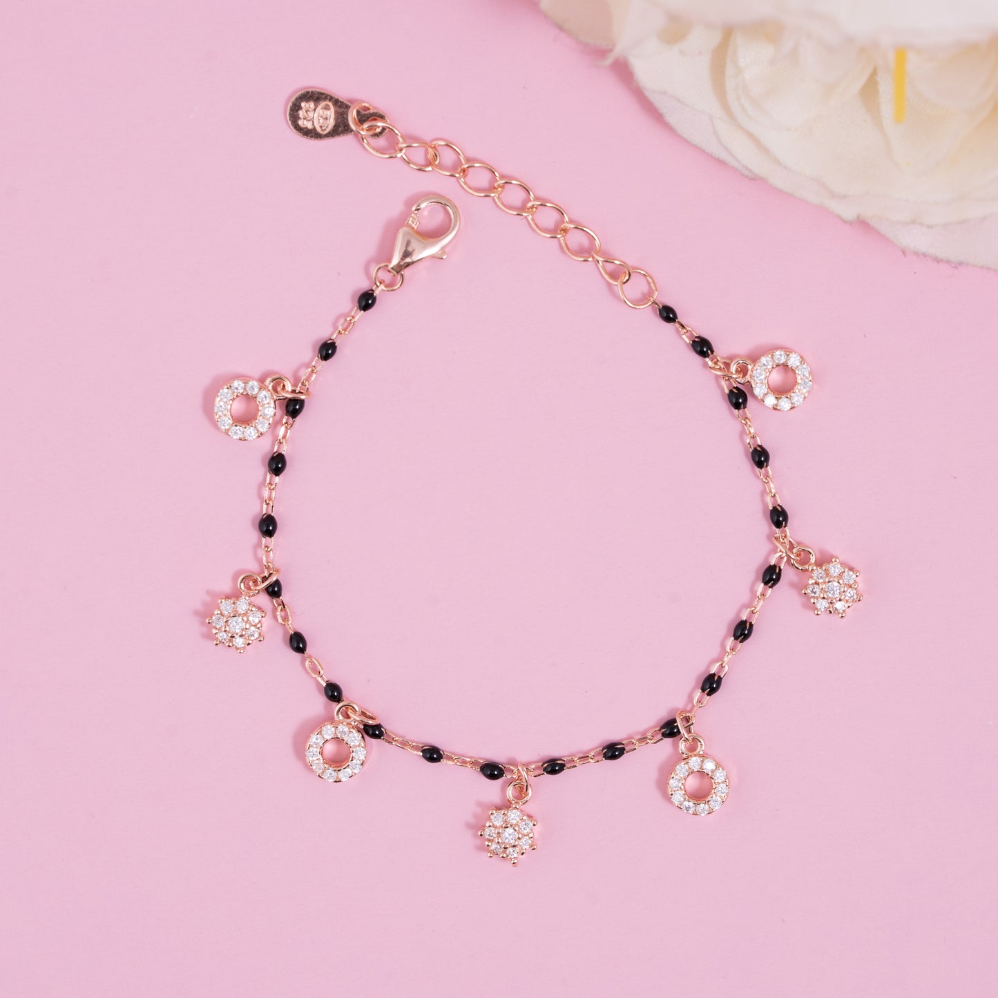 Sparkling Bond Mangalsutra Bracelet