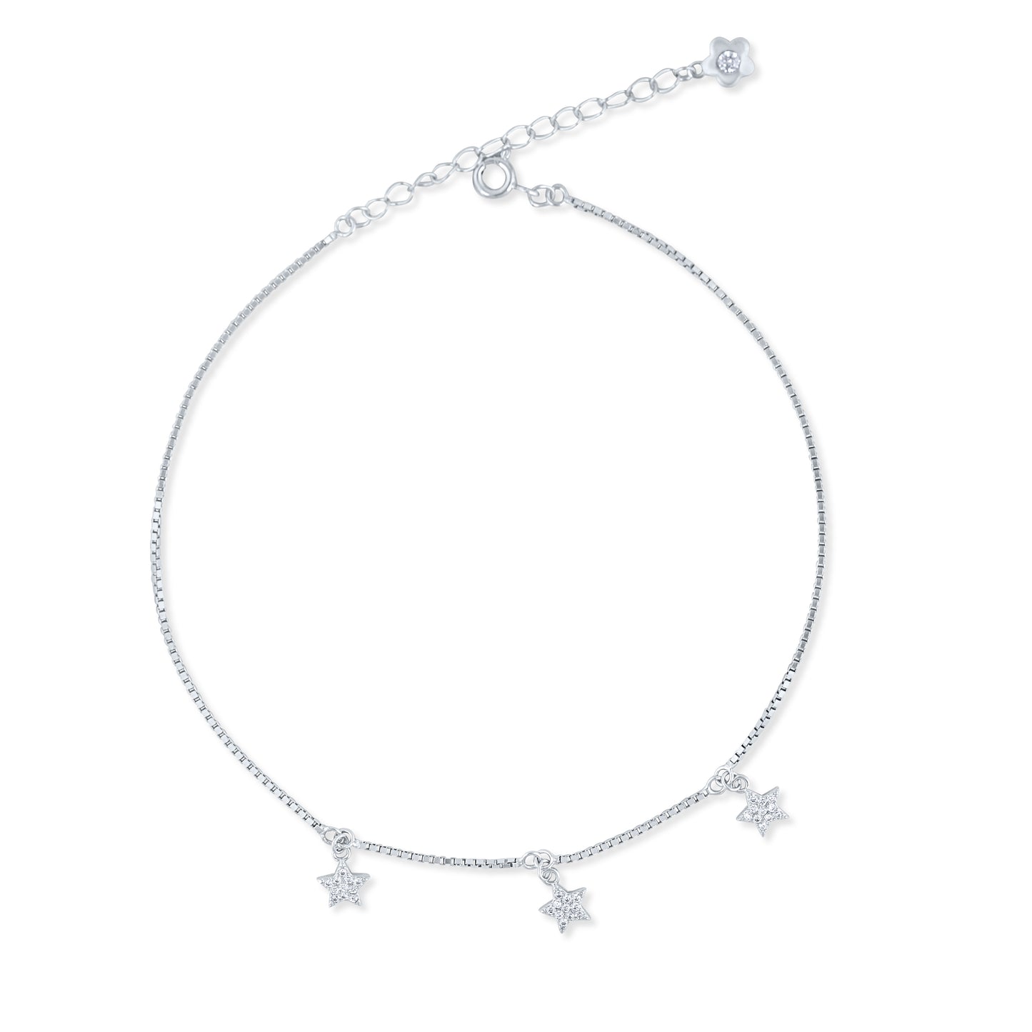 Starlit Charm Anklet