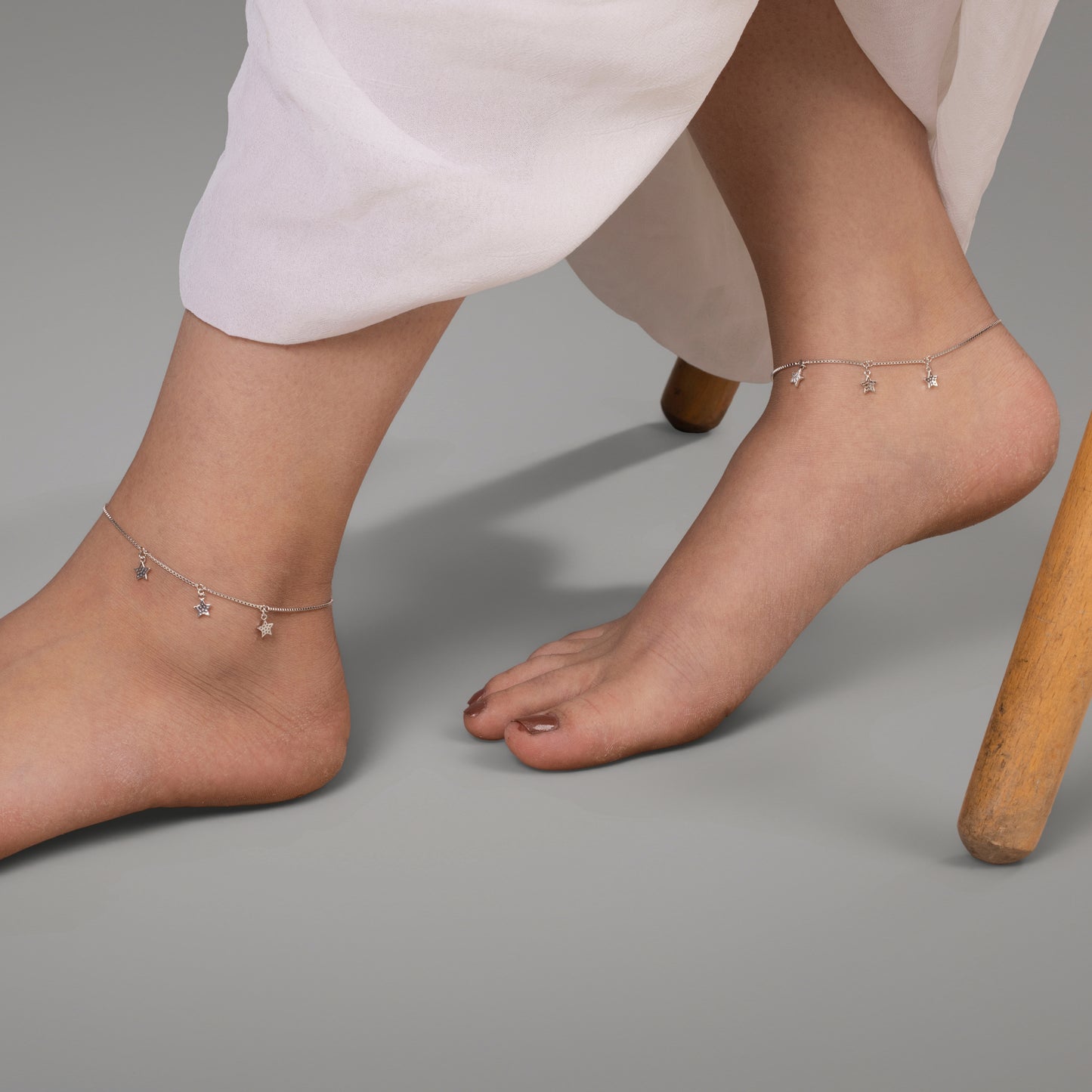Starlit Charm Anklet