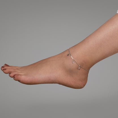 Starlit Charm Anklet