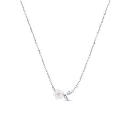 Sterling Silver Petal Whisper Pendant