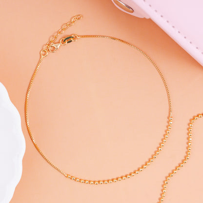 Sunlit Trace Anklet