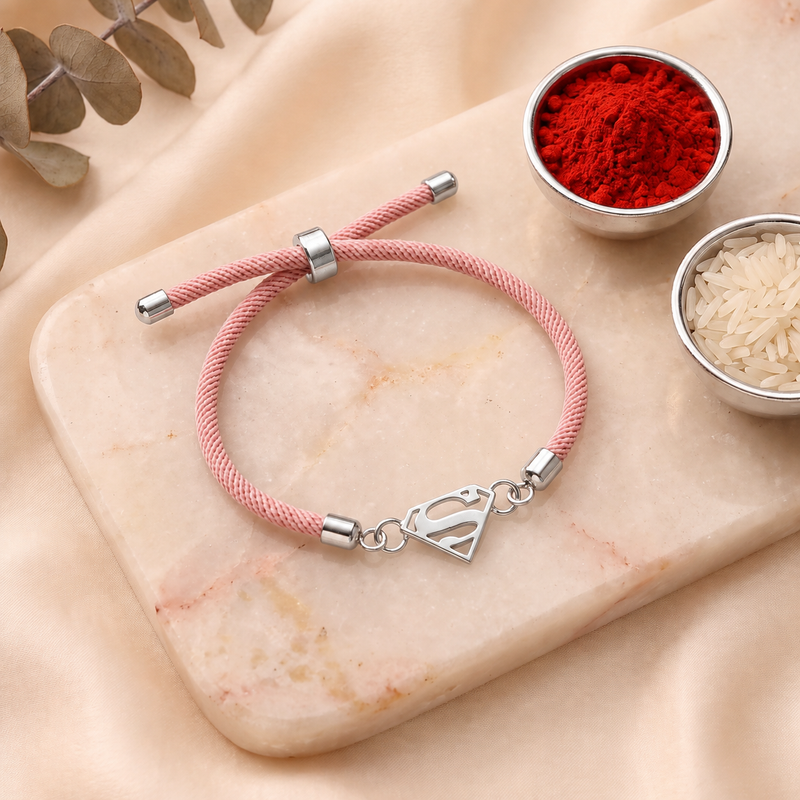 Super Bro Sterling Silver Rakhi