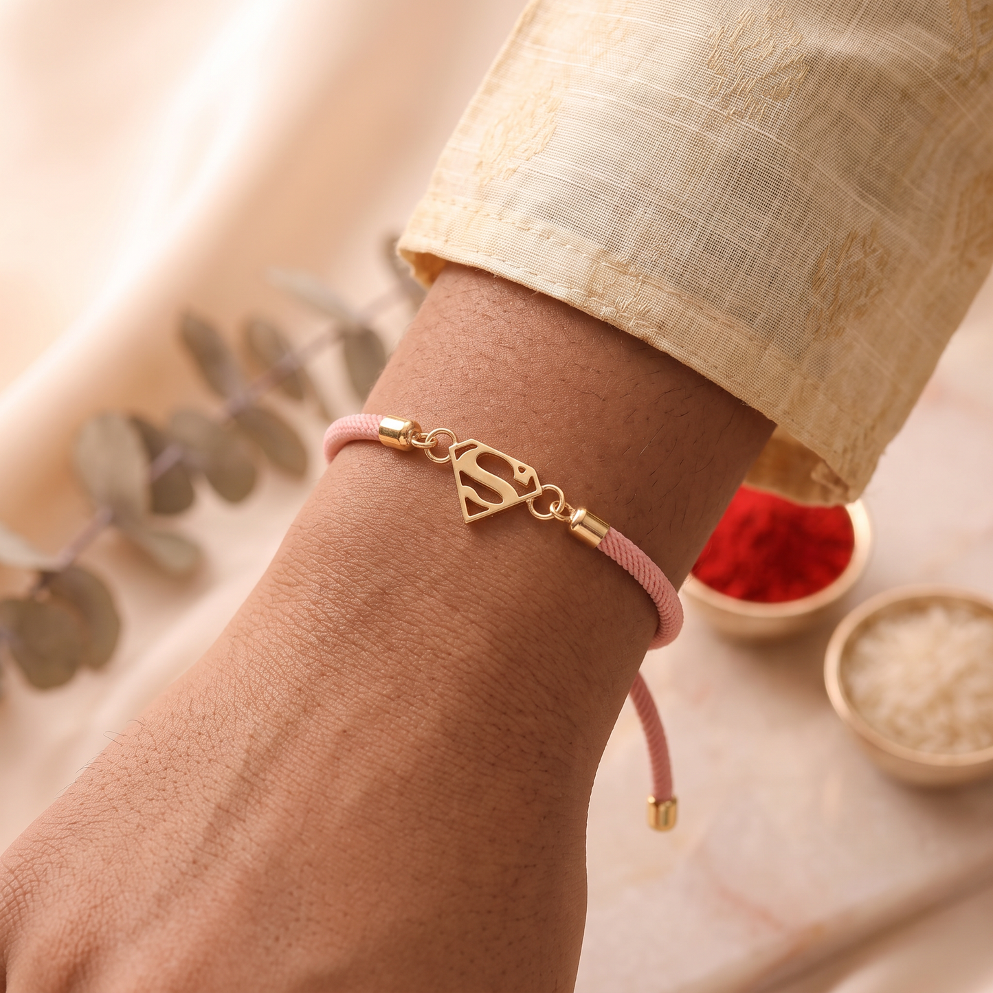 Super Bro Silver Rakhi