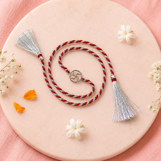 Swastik Blessings Rakhi