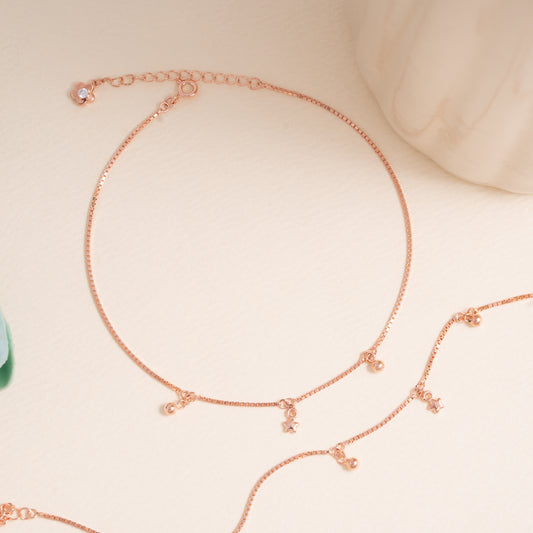 Tiny Star Anklet