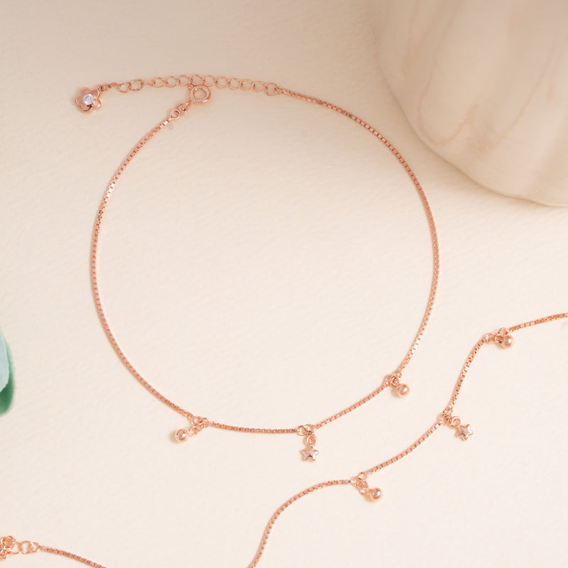 Tiny Star Anklet