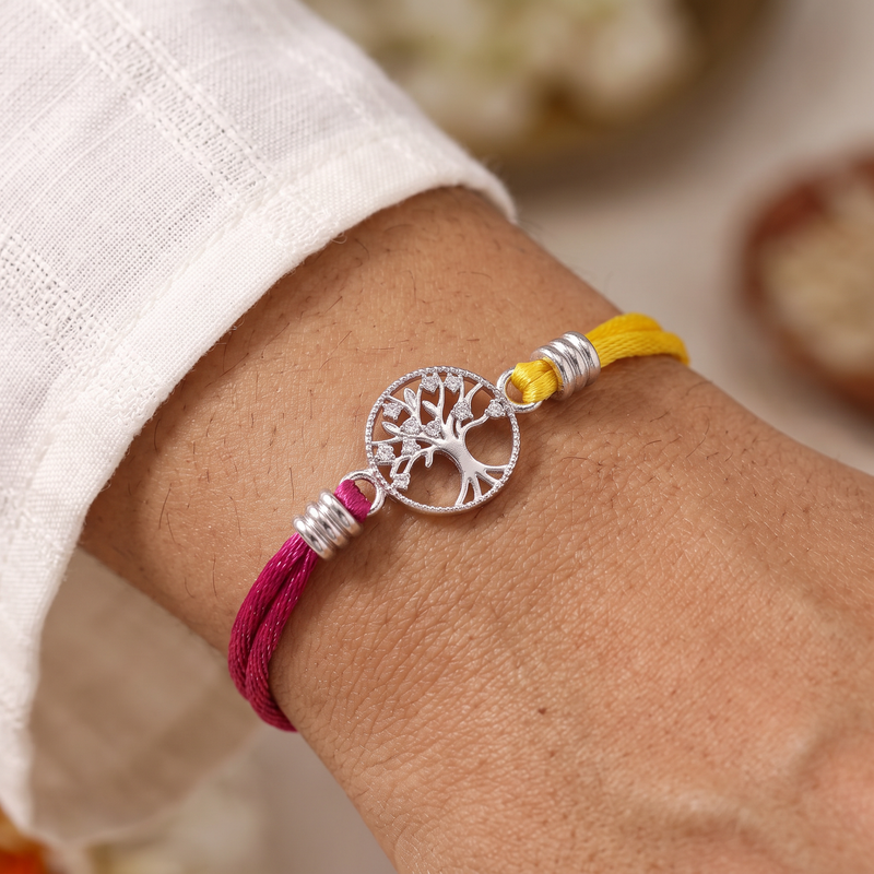 Tree of Life Sterling Silver Rakhi