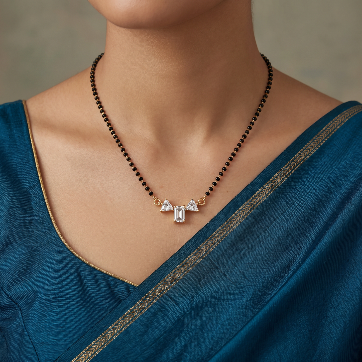 Trinity Spark Gold Mangalsutra