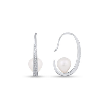 Twilight Pearl Path Hoops