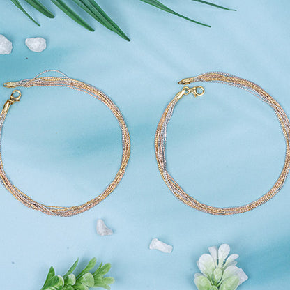 Stardust Silver Anklet
