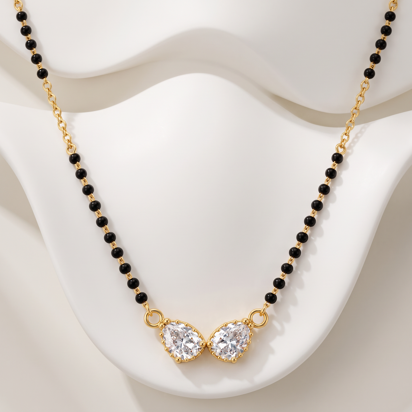 Twin Aura Gold Mangalsutra