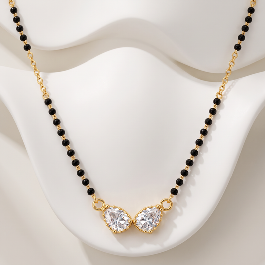 Twin Aura Gold Mangalsutra