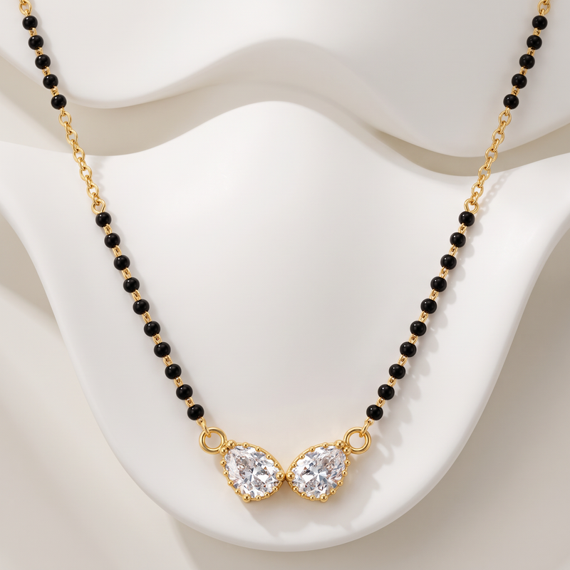 Twin Aura Gold Mangalsutra