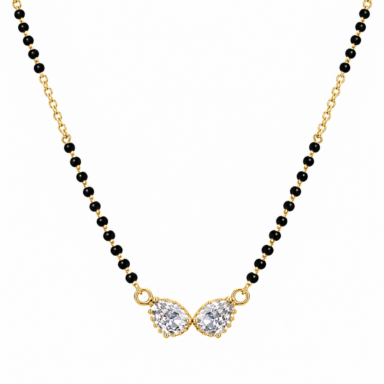 Twin Aura Gold Mangalsutra