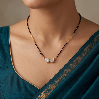 Twin Aura Gold Mangalsutra