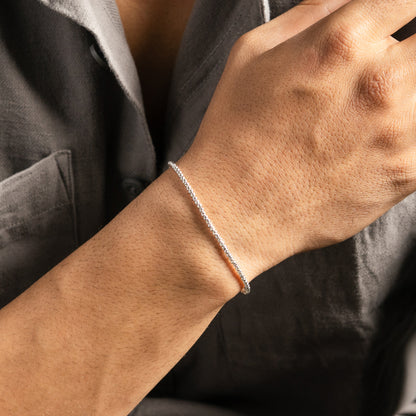 Sterling Silver Orbit Bracelet