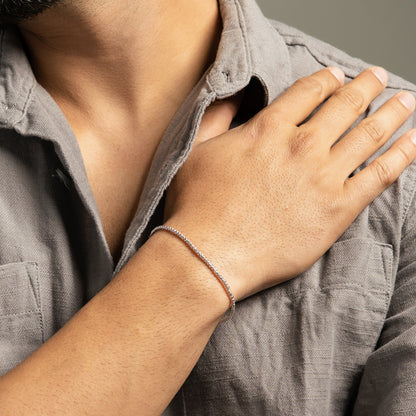 Sterling Silver Orbit Bracelet