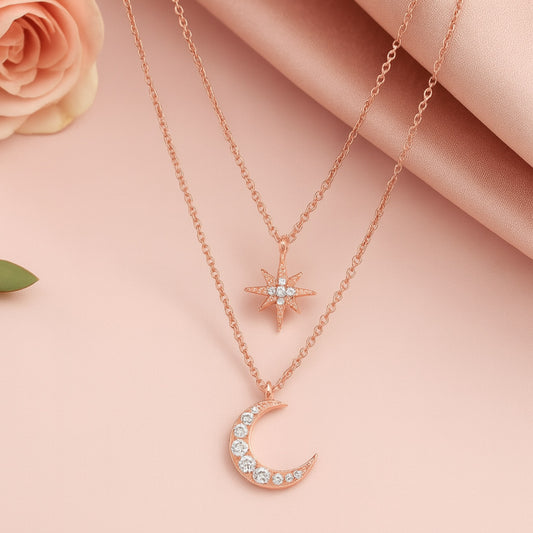 Celestial Duo Necklace