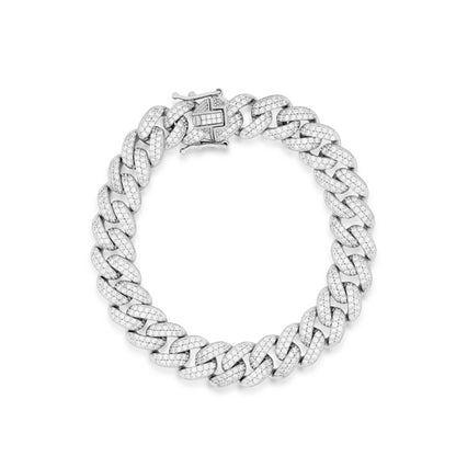 Bold Silver Bracelet for men