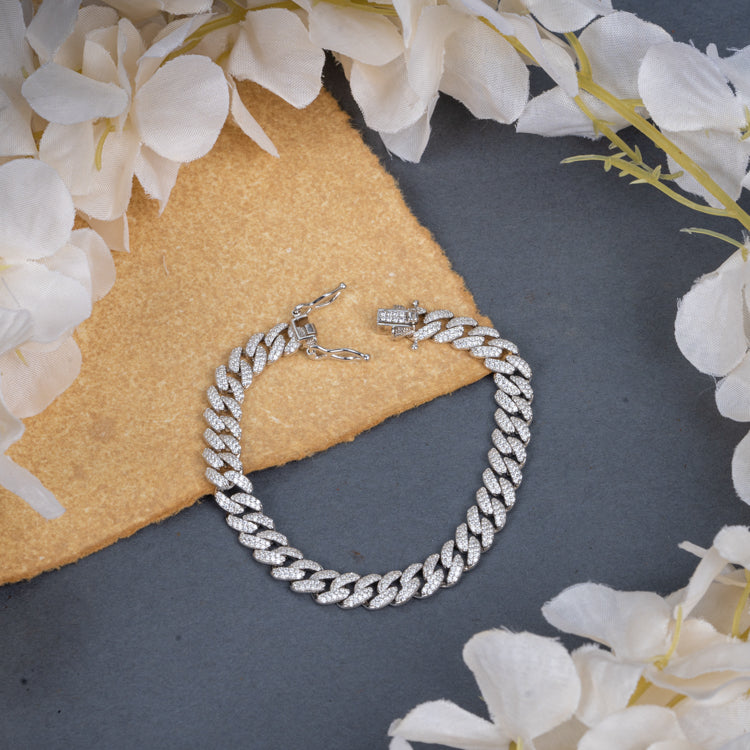 Silver Classic Bracelet for men