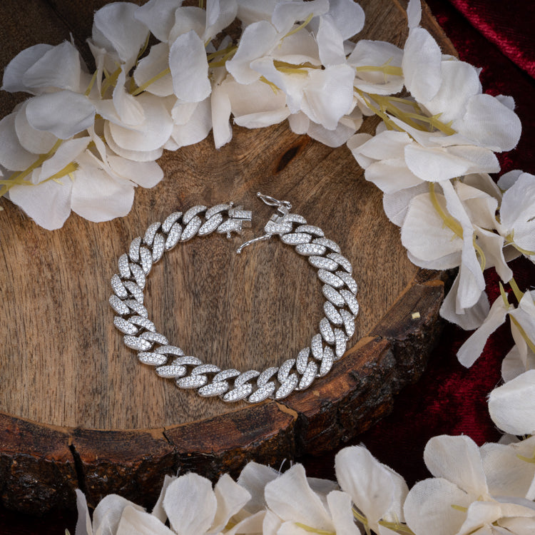 Bold Silver Bracelet for men